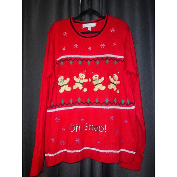 Ugly Christmas Sweater Xmas Size XL - Picture 1 of 3